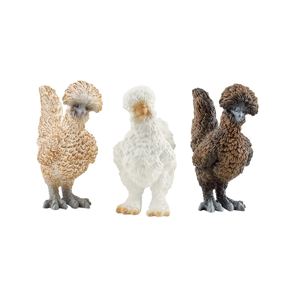 Schleich 42574 Farm World Chicken Friends Figurine Set, Plastic