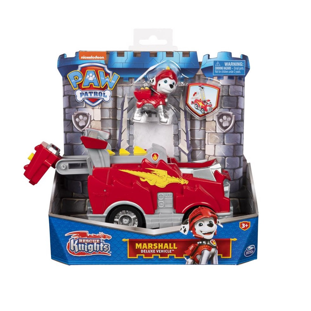 Spin Master 6063585 Paw Patrol Marshall Transforming Toy Car, Multicolored