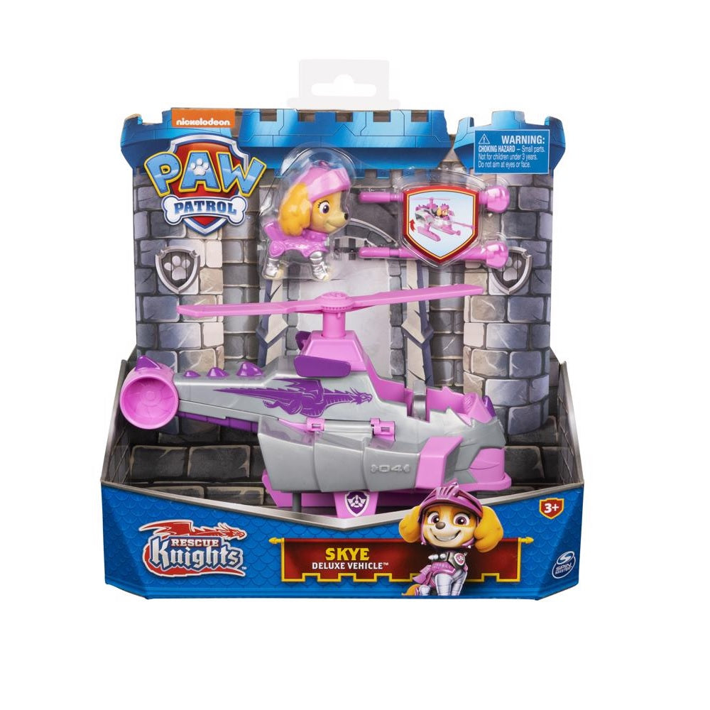Spin Master 6063586 Paw Patrol Skye Transforming Toy Car, Multicolored