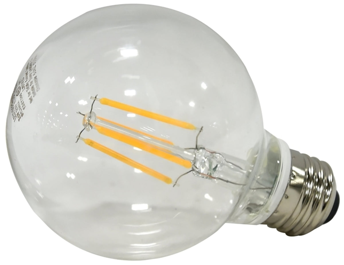 Sylvania 40469 Dimmable G25 LED Globe Light Bulb, 3.5 Watts, 120 Volt