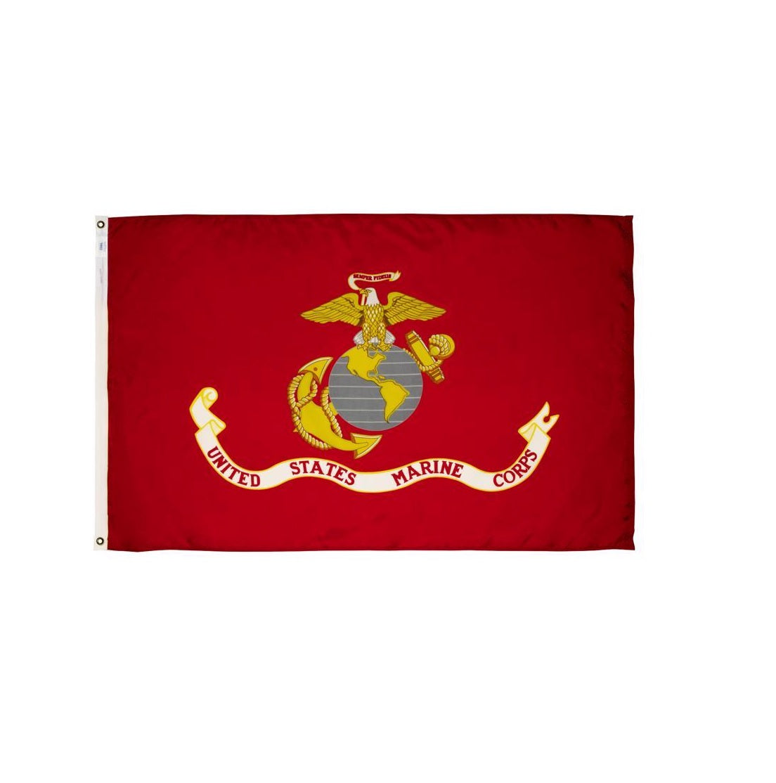 Valley Forge BTUSMC3 Marine Corps Military Flag, Nylon
