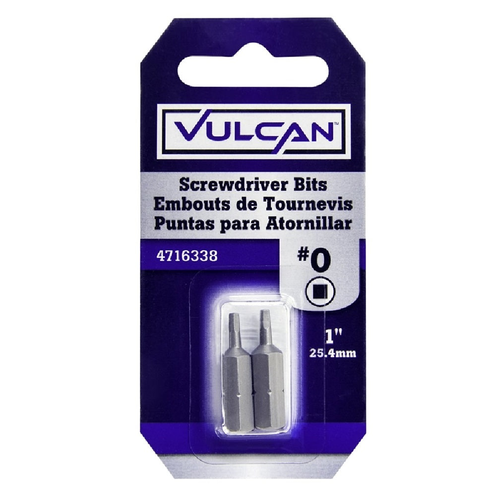 Vulcan 305382OR Screwdriver Bit, Chrome