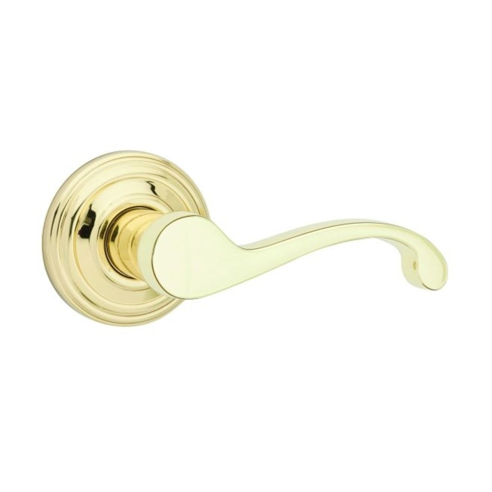 Weiser Lock GCL96CHL3LH Interior Commonwealth Dummy Handleset Trim, Bright Brass