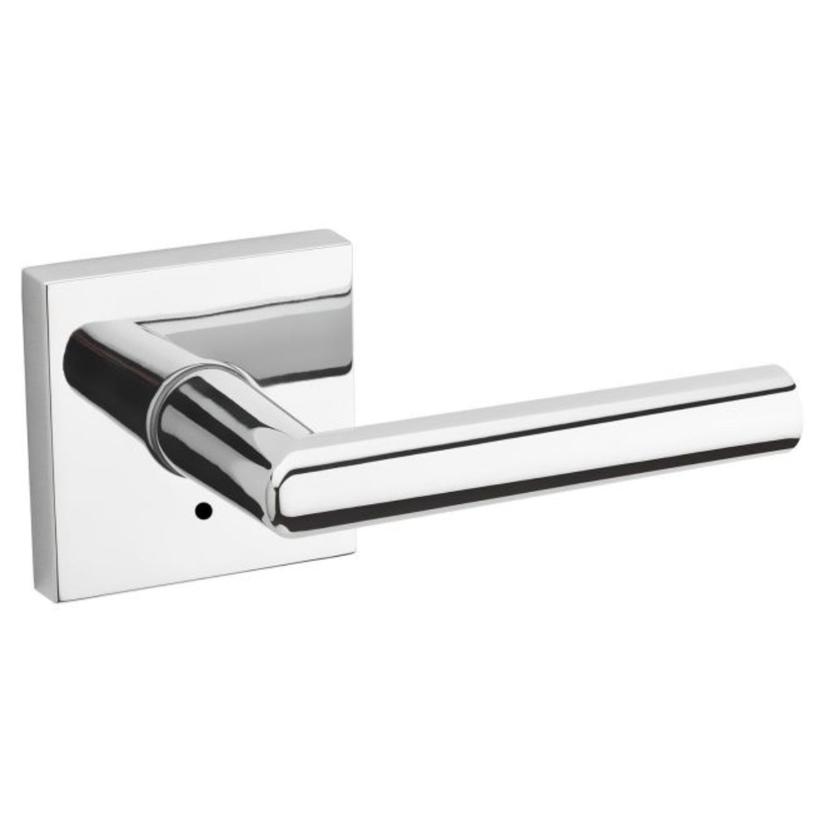 Weiser Lock SPVL331MILSQT26 Milan With Square Rose Privacy Door Lock, Bright Chrome