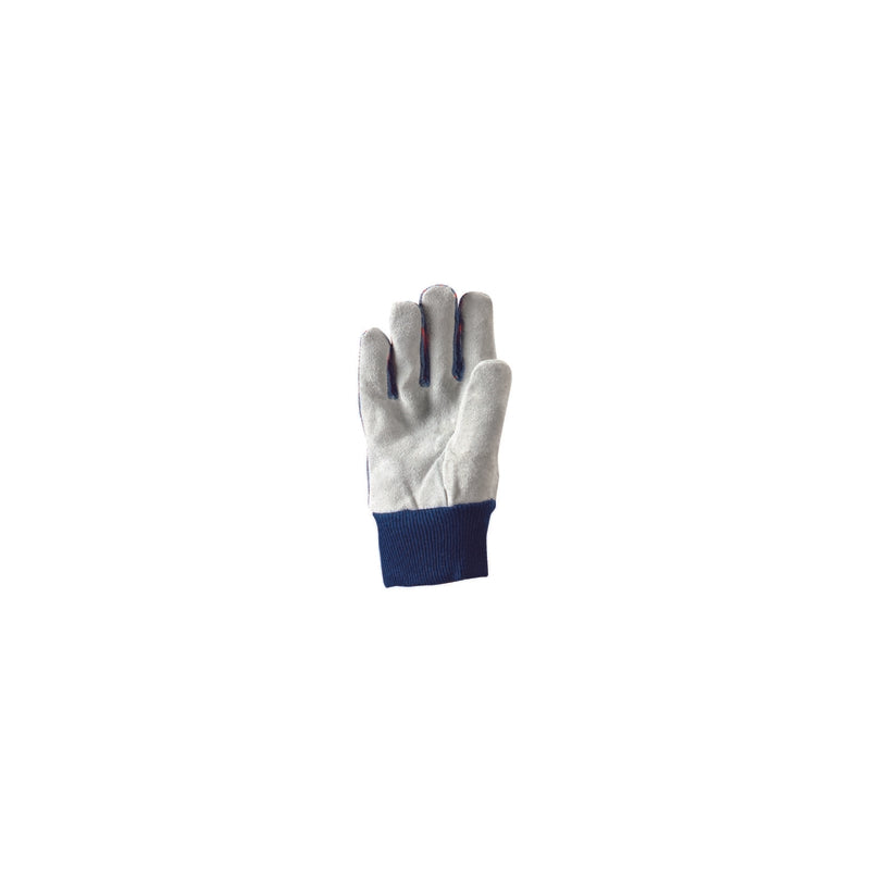 Wells Lamont 13T Clute-Cut Men's Work Gloves, Pearl Gray