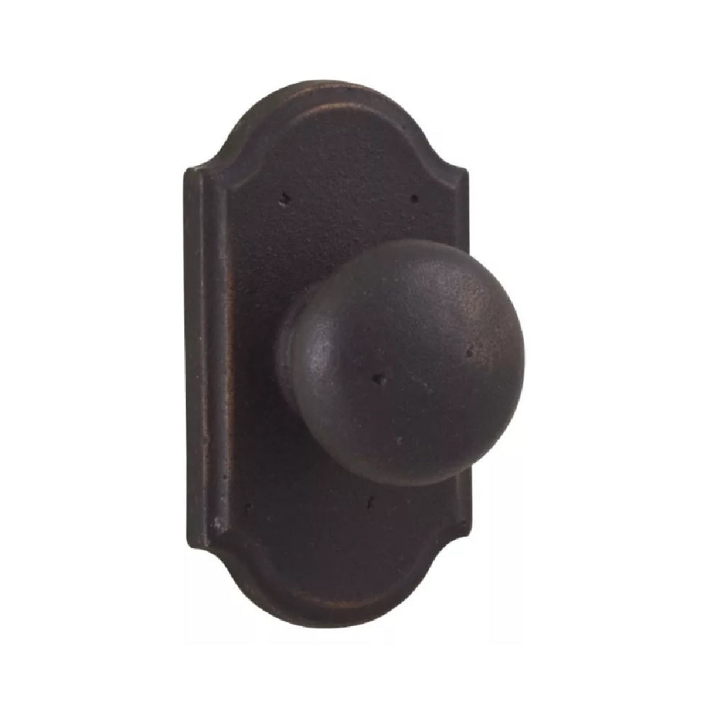 Weslock 07110F1F1SL20 Wexford Privacy Door Knob, Oil Rubbed Bronze