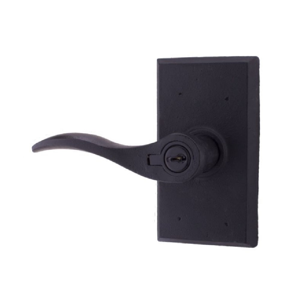 Weslock L7340H1H1SL23 Left Hand Carlow Square Entry Door Lever, Oil Rubbed Bronze