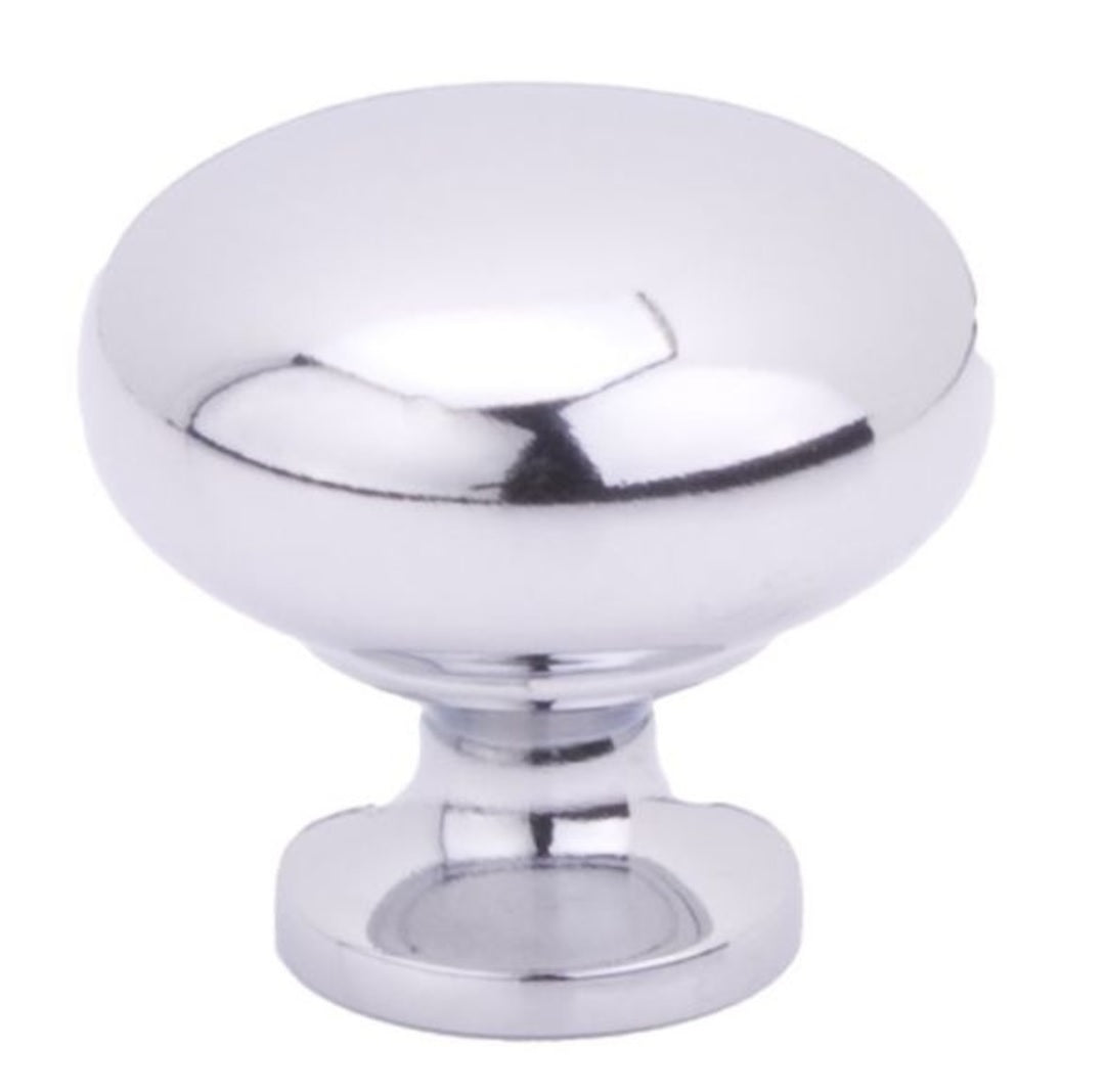 Weslock WH-9561CH 9500 Round Cabinet Knob, Bright Chrome