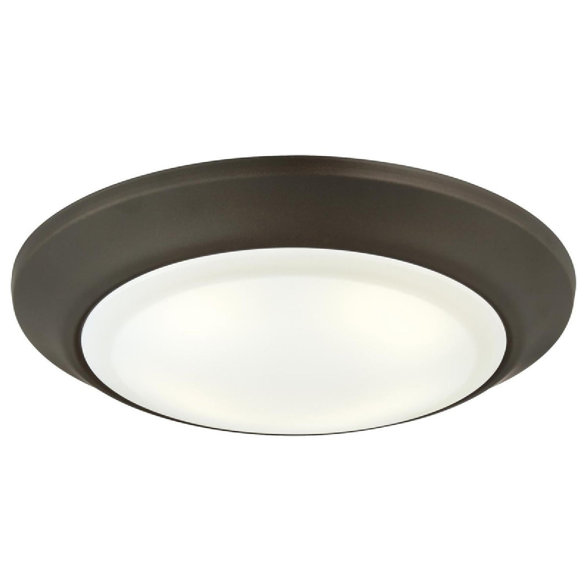 Westinghouse 63228 Dimmable Surface Mount Wet Location, Oil Rubbed Bronze Finish with Frosted Lens