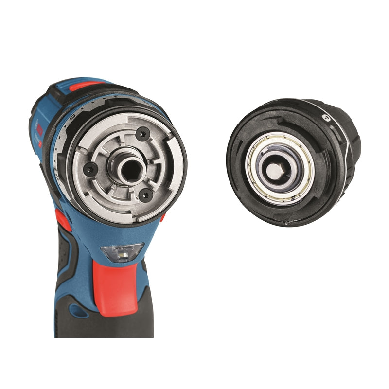 Bosch GSR12V-140FCB22 Flexiclick Cordless 5-In-1 Drill/Driver Kit, 12 volt, 1/4 in