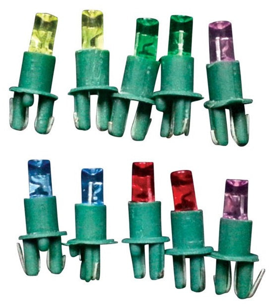 Celebrations RSBMUMINIC6 Multicolored LED Replacement Bulb