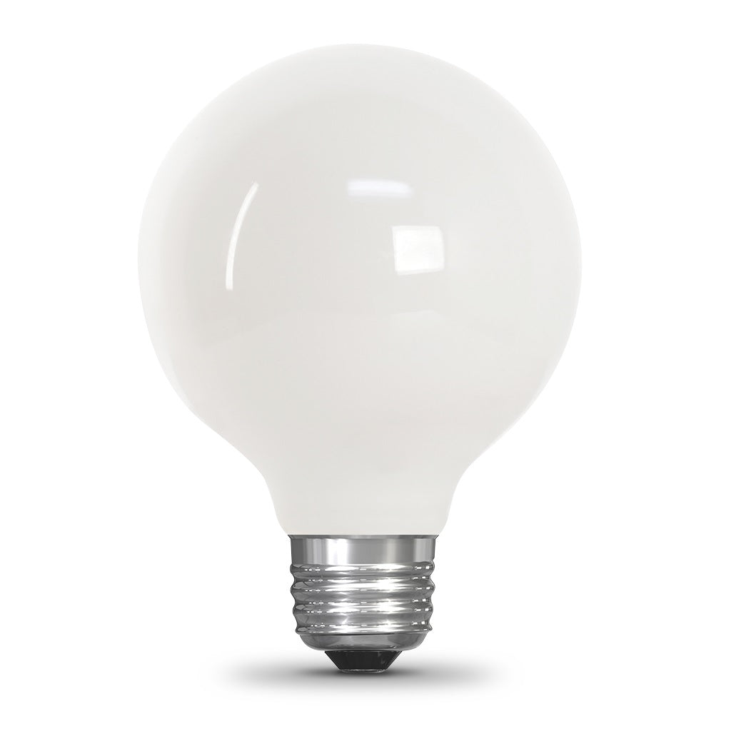 Feit Electric BPG2540W/927CA/FI LED G25 Globe Light Bulb, 3.8 Watts, 120 Volt