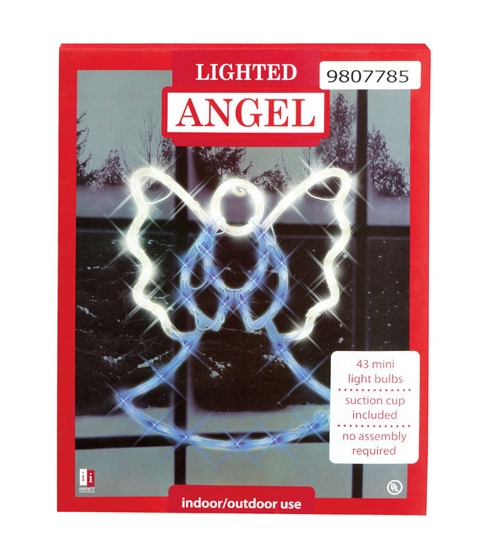 Impact Innovations 95078 Angel Silhouette, Acrylic, Small, 18" x 13-1/2"