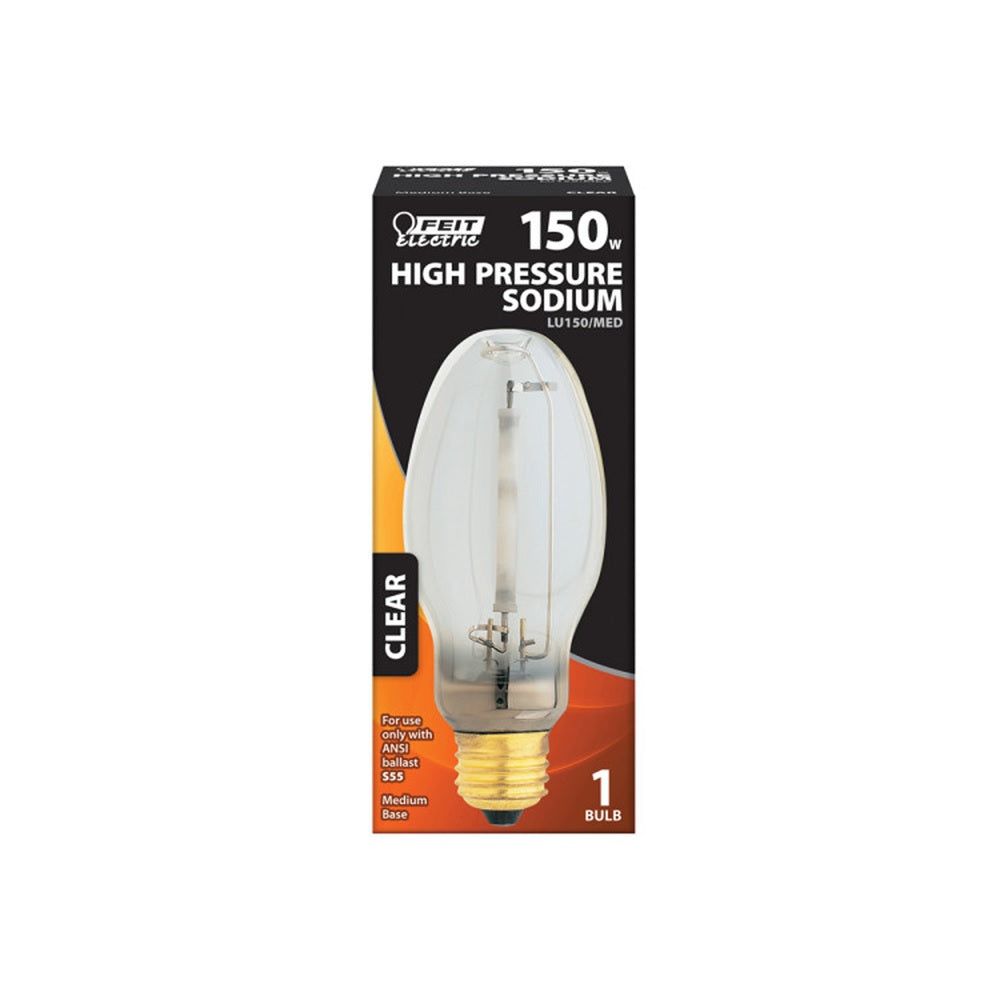Feit Electric LU150/MED/HDRP ED17 High Pressure Sodium HID Bulb, 150 watt