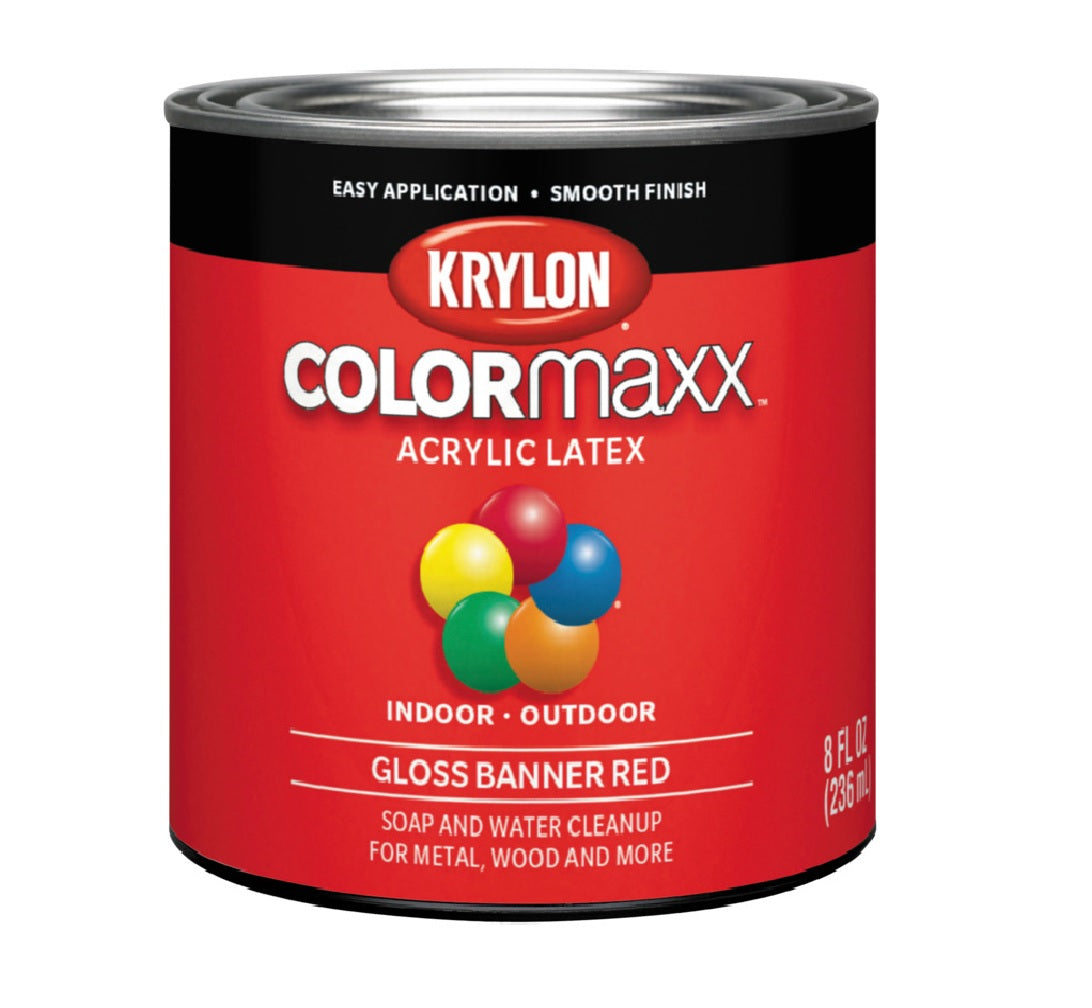 Krylon K05633007 COLORmaxx Exterior Paint, Gloss