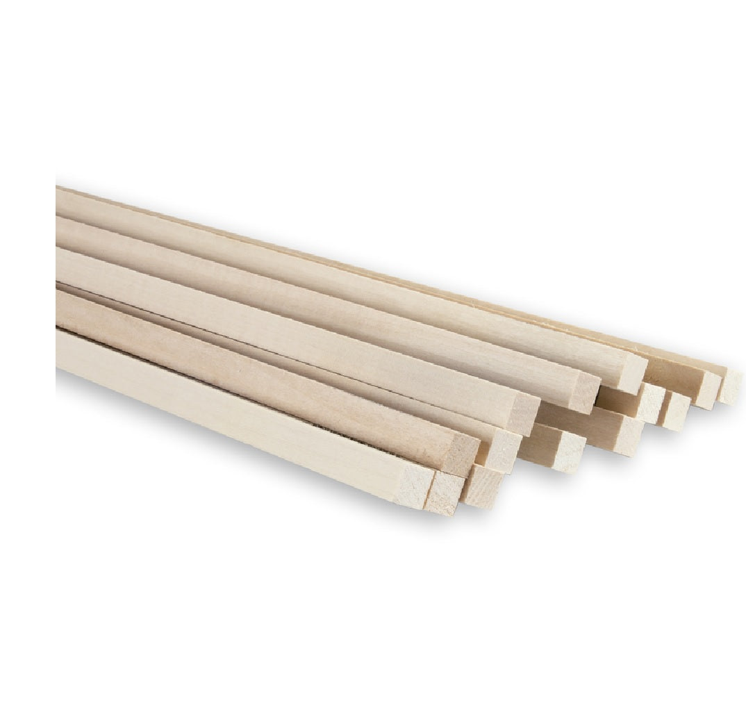 Midwest Products 8099 Basswood Strip, 3 Feet