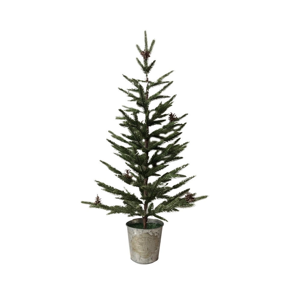 Santas Forest 44636 Tree Cypress Frosted, 3 ft