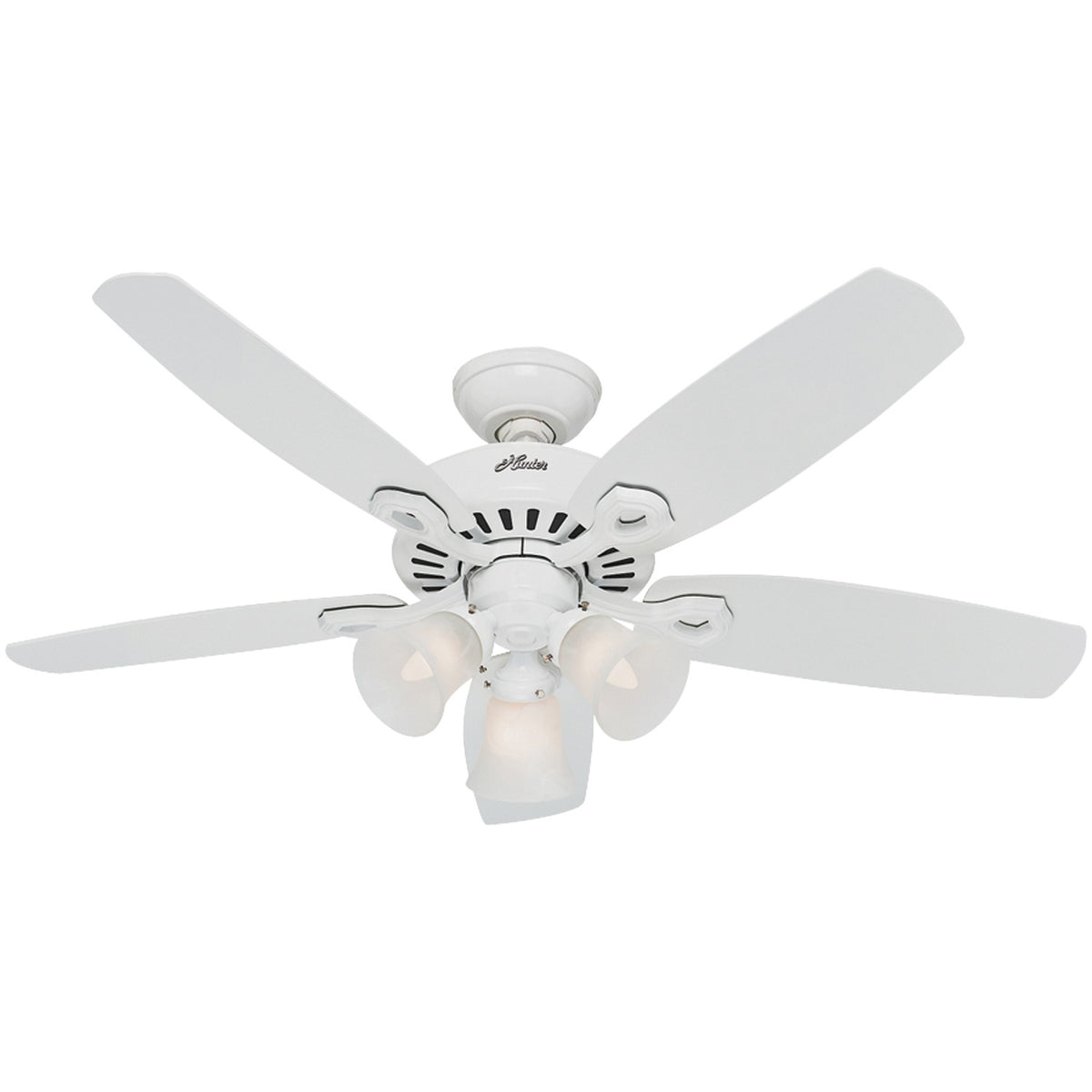 Hunter Fan 52105 Snow White LED Indoor Ceiling Fan, 42 inch