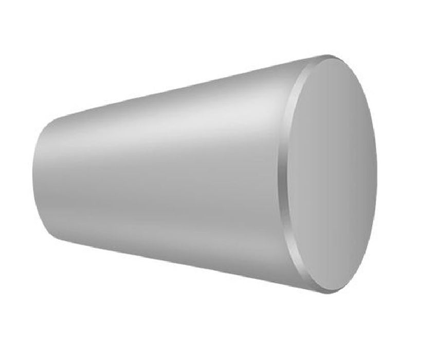 Deltana KC20U32D Cone Cabinet Knob, Satin Stainless Steel, 1"