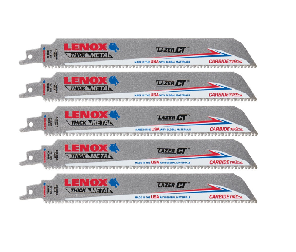 Lenox 2014225 8 TPI Carbide Tip Reciprocating Saw Blade