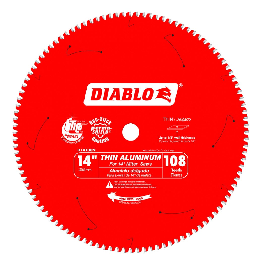 Diablo D14108N Circular Saw Blade, Carbide