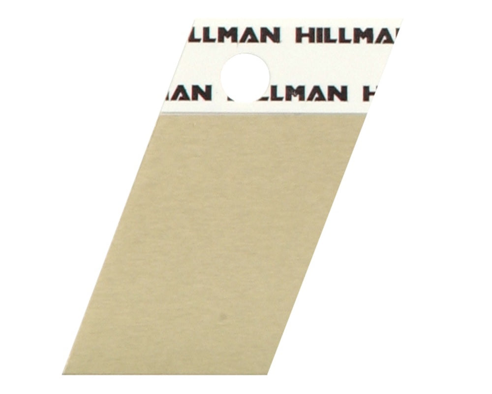 Hillman 840546 Reflective Self-Adhesive Full Spacer Blank, Black, 1 pc