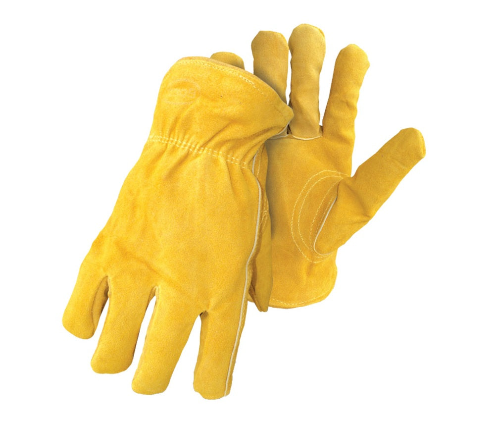 Boss 7186S Driver Split Deerskin Leather Gloves, Small