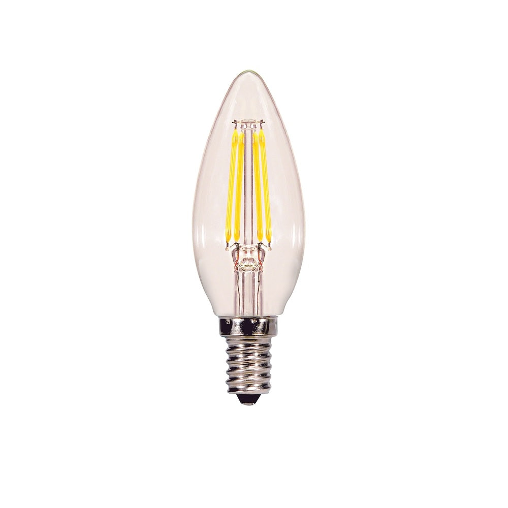Satco S21728 Natural Light LED Bulb, 40 Watt, 2 pack