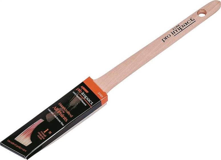 Linzer 2163-1 Pro Impact Angled Sash Paint Brush, 1"