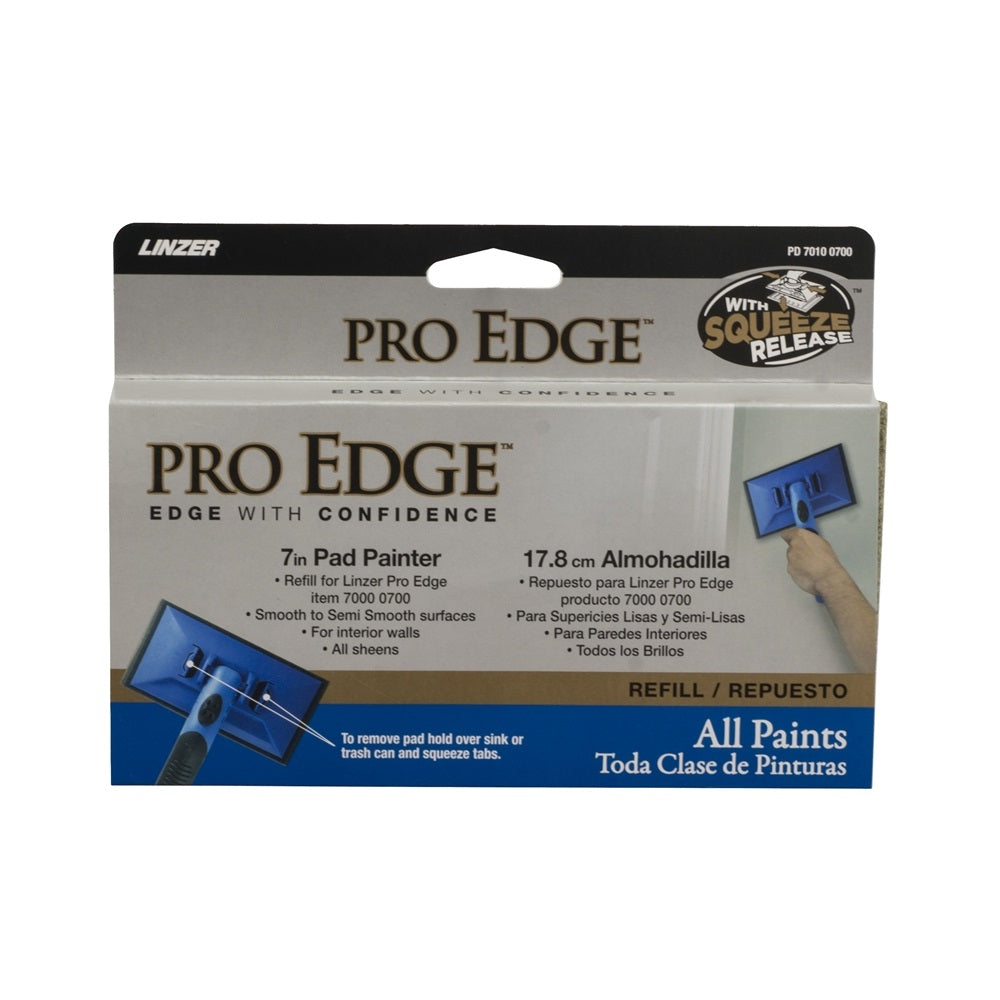 Linzer PD7010-7 Pro Edge Pad Edge Refill, 7"