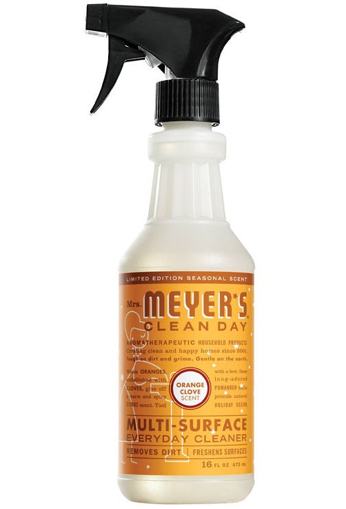 Mrs. Meyers Clean Day 17443 Multi-Surface Cleaner, 16 Oz, Orange Clove