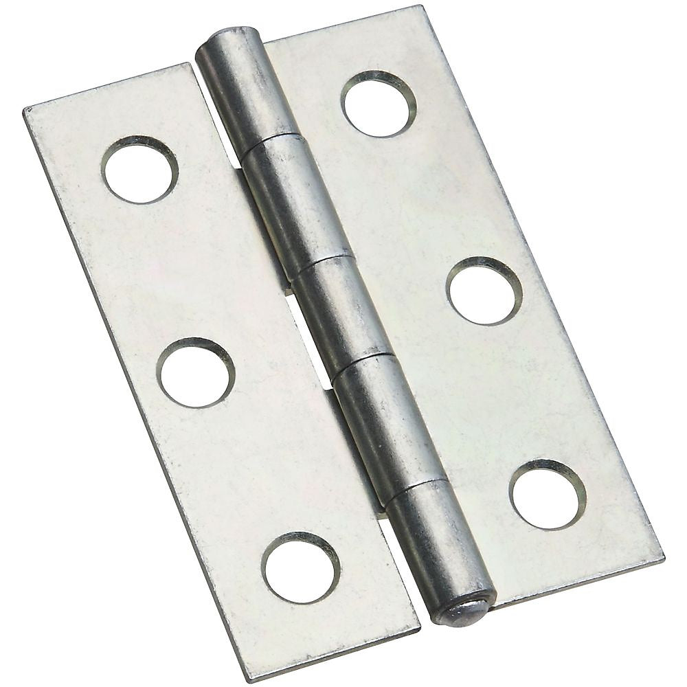 National Hardware N146-258 V518 Non-Removable Pin Hinge, 2-1/2", Zinc plated