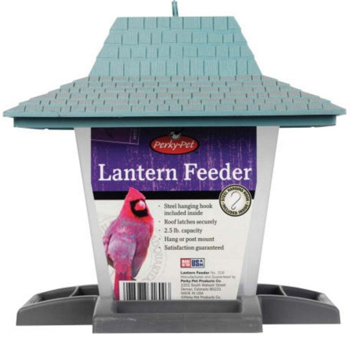 Perky-Pet 316 Garden Lantern Bird Feeder, 2 lbs Capacity