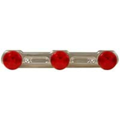 Peterson 81145 Low Profile Light Bar Lamp,15-1/4", Red