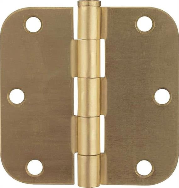 Prosource BH-BR01-PS Residential Door Hinges, Satin Brass, 3" x 3"