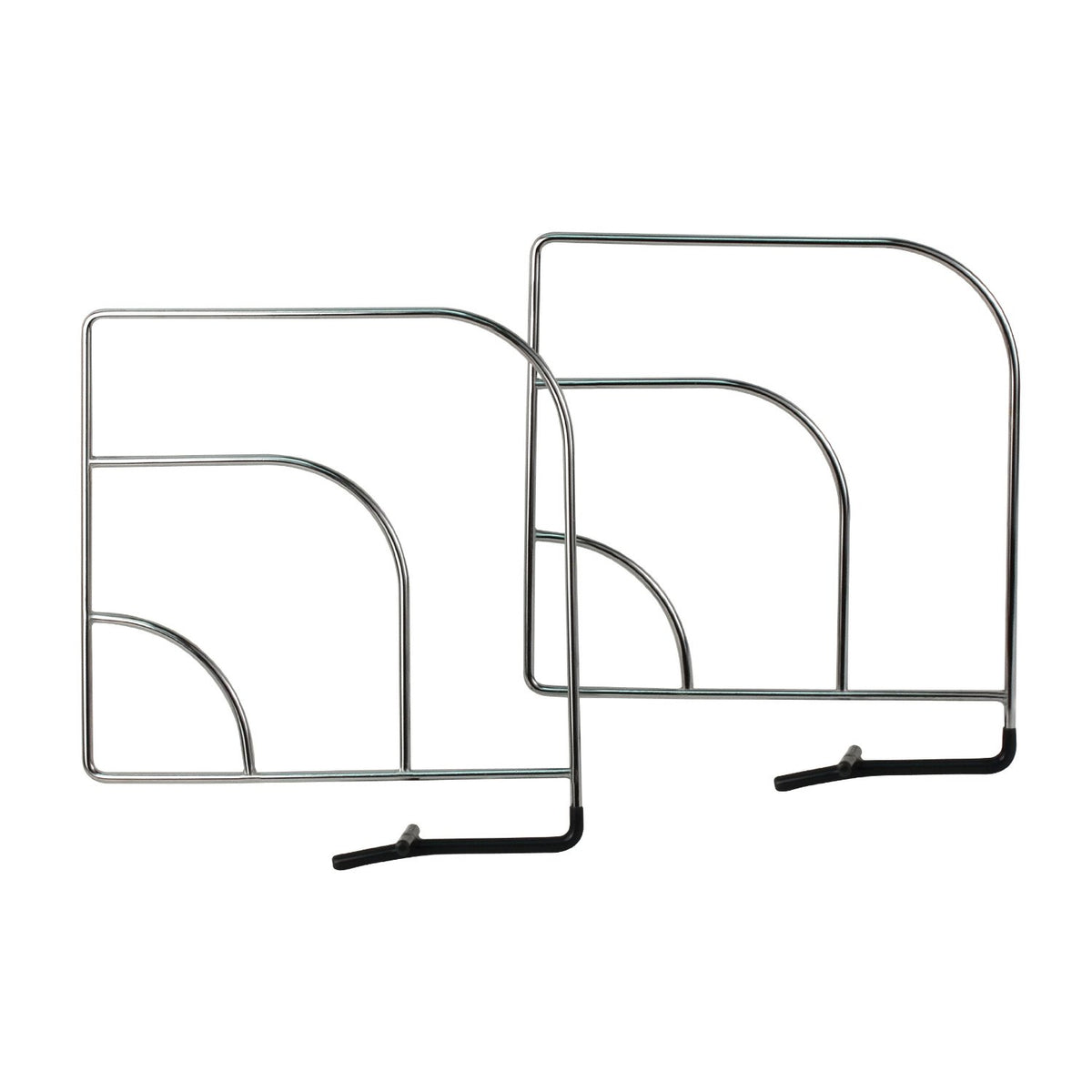 Spectrum 77070 Diversified Small Curved Shelf Divider, Chrome