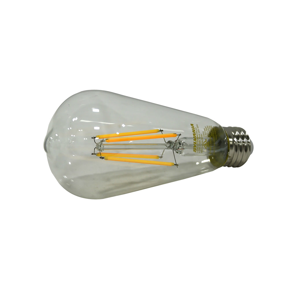 Sylvania 74589 Filament LED Light Bulb, 6.5 Watts, 120 Volts