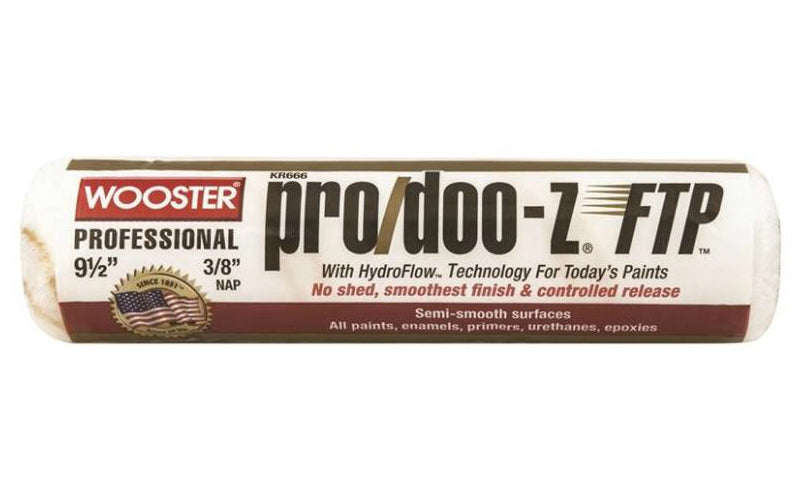 Wooster KR666-9 1/2 Pro/doo-Z FTP Paint Roller Cover, 9-1/2" x 3/8"