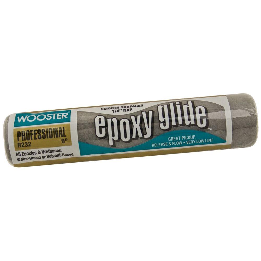 Wooster R232-9 Epoxy Glide Roller Cover, 9" x 1/4"
